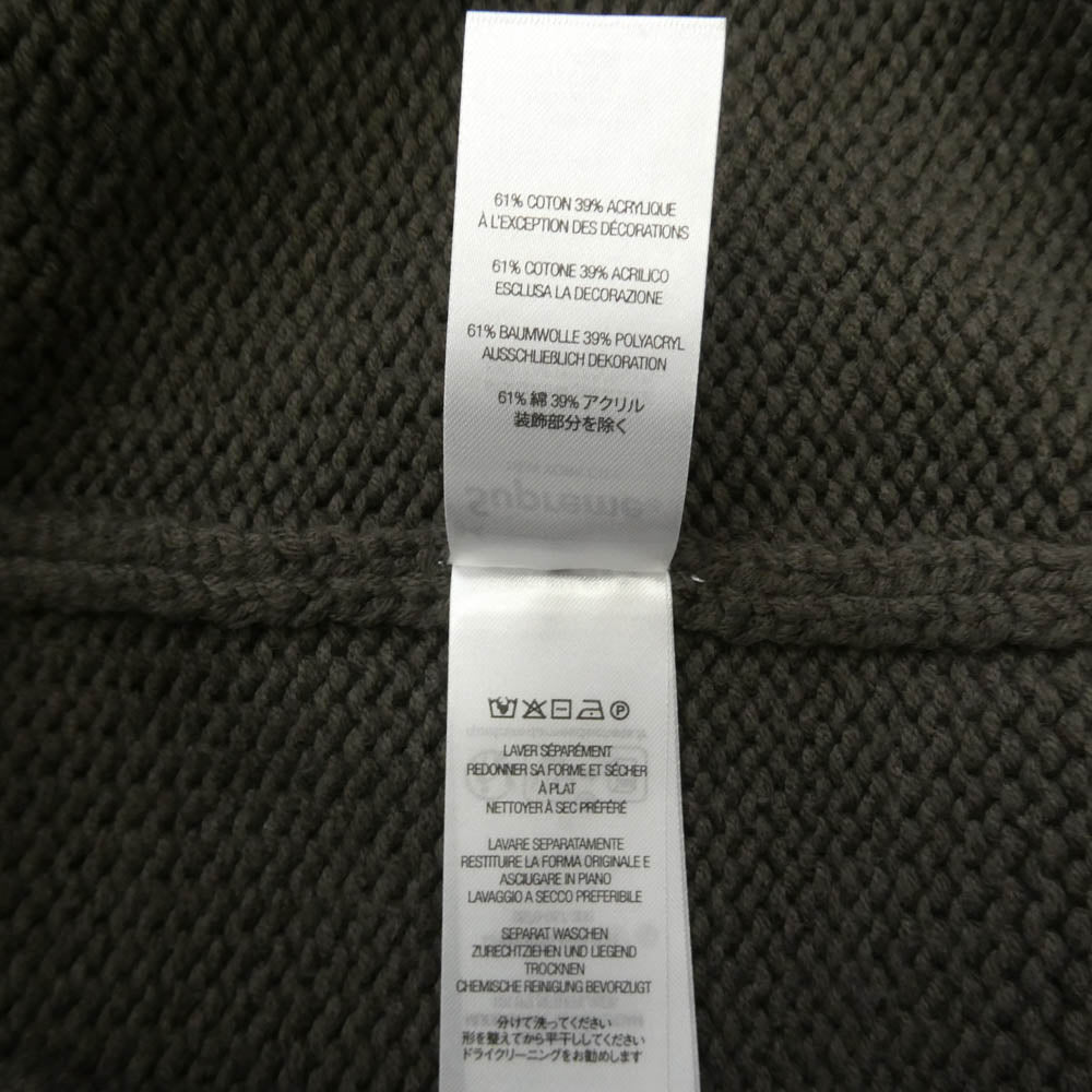 Supreme シュプリーム 25SS Tonal Appliqu? Sweater トーナルアップリケ セーター ニット カーキ系 M【中古】