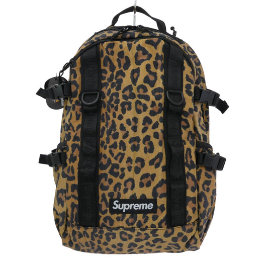 Supreme シュプリーム 20AW Backpack Leopard 21L バックパック リュック バッグ ブラウン系【極上美品】【中古】