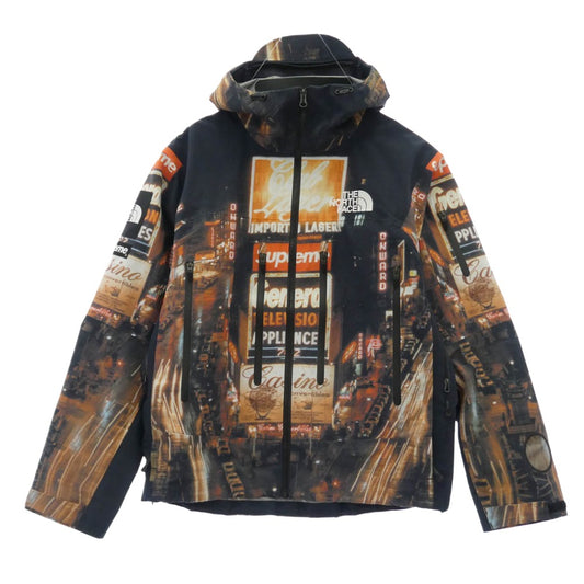 Supreme シュプリーム 22AW TAPED SEAM SHELL JACKET テープドシーム シェル ジャケット ブラック系 S【中古】