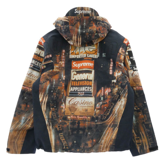 Supreme シュプリーム 22AW TAPED SEAM SHELL JACKET テープドシーム シェル ジャケット ブラック系 S【中古】