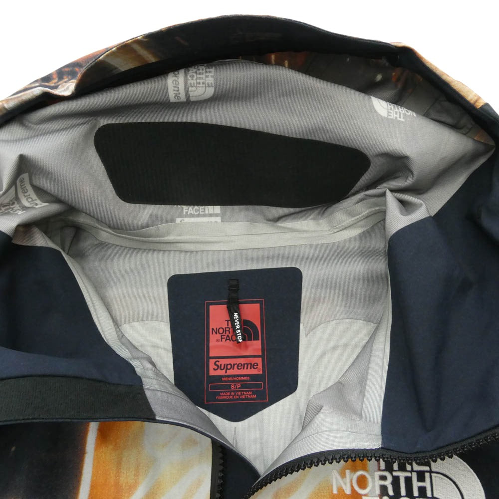 Supreme シュプリーム 22AW TAPED SEAM SHELL JACKET テープドシーム シェル ジャケット ブラック系 S【中古】