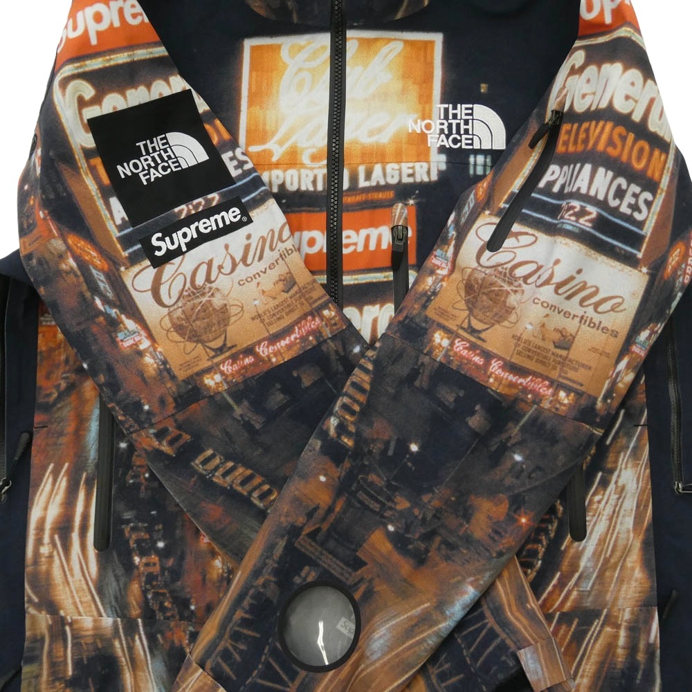 Supreme シュプリーム 22AW TAPED SEAM SHELL JACKET テープドシーム シェル ジャケット ブラック系 S【中古】