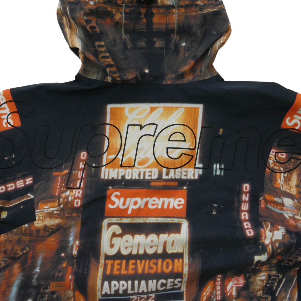 Supreme シュプリーム 22AW TAPED SEAM SHELL JACKET テープドシーム シェル ジャケット ブラック系 S【中古】
