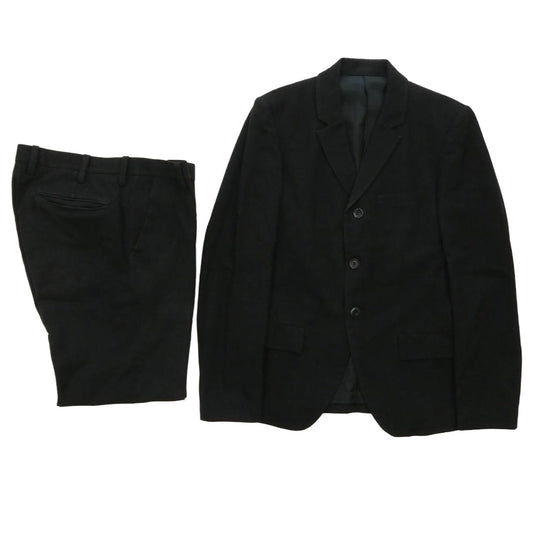 UNDERCOVER アンダーカバー UNDERCOVERISM アンダーカバイズム 3B テーラードジャケット スラックス パンツ セットアップ ブラック系 上：1　下：3【中古】