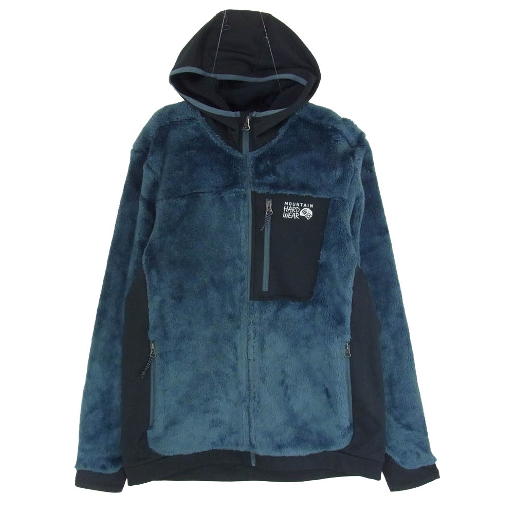 マウンテンハードウェア OM1274 Polartec High Loft Hooded Jacket ポーラテック ハイロフト フリース フーデッド ジャケット ネイビー系 M【中古】