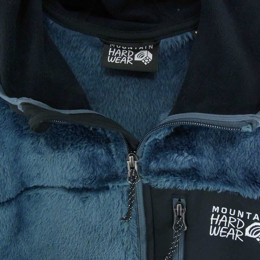 マウンテンハードウェア OM1274 Polartec High Loft Hooded Jacket ポーラテック ハイロフト フリース フーデッド ジャケット ネイビー系 M【中古】