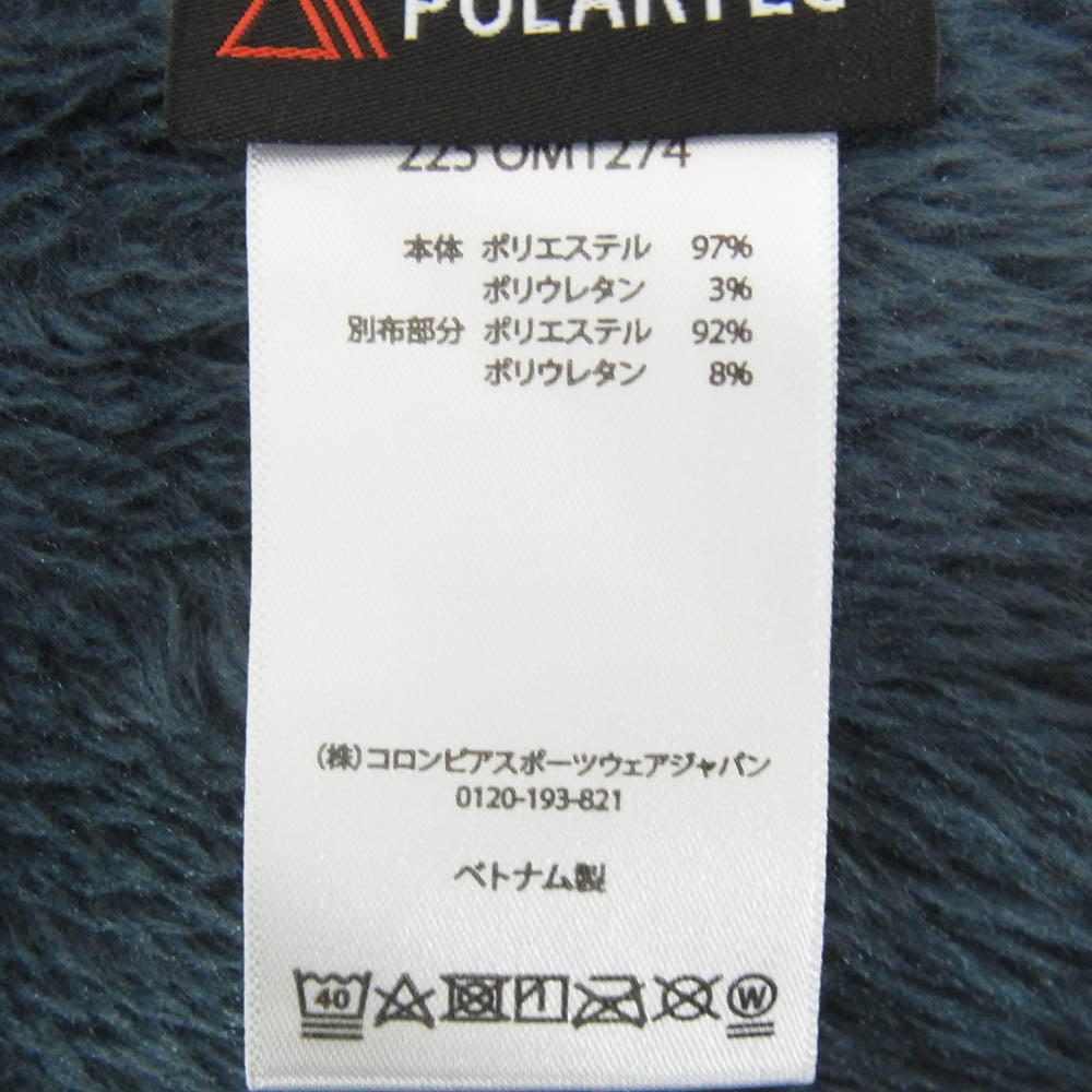 マウンテンハードウェア OM1274 Polartec High Loft Hooded Jacket ポーラテック ハイロフト フリース フーデッド ジャケット ネイビー系 M【中古】