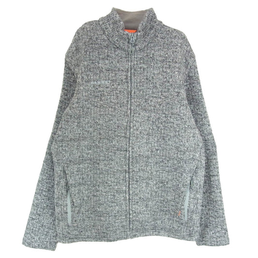 Mammut マムート 1014-01400 Chamuera ML Jacket カムエラ ロゴ刺繍 ニット フリースジャケット グレー系 XL【中古】