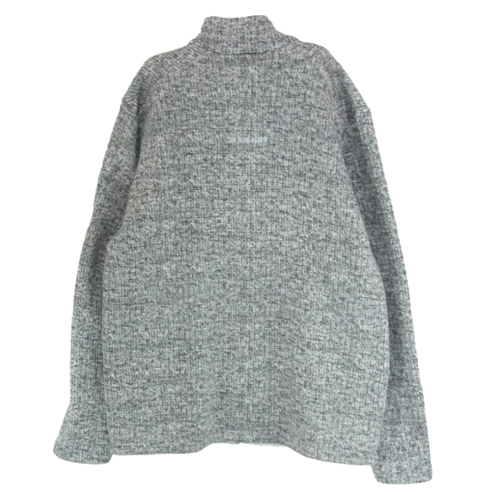Mammut マムート 1014-01400 Chamuera ML Jacket カムエラ ロゴ刺繍 ニット フリースジャケット グレー系 XL【中古】