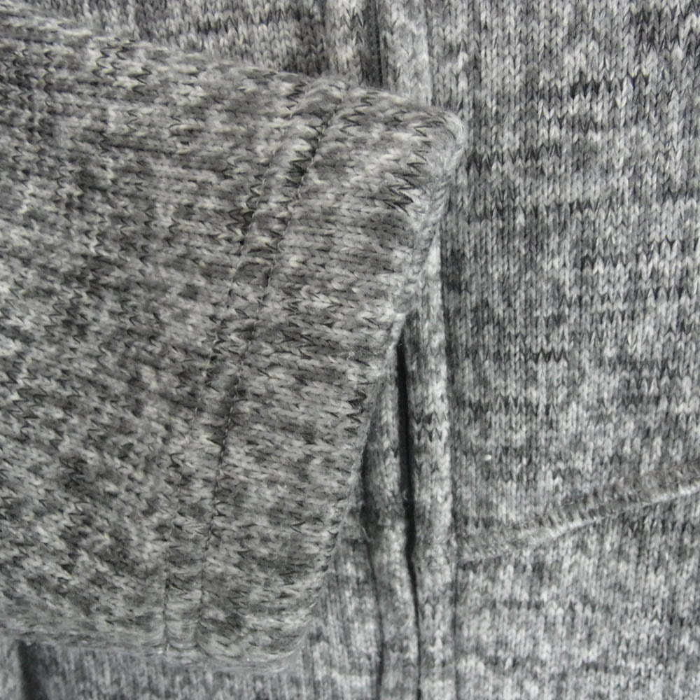 Mammut マムート 1014-01400 Chamuera ML Jacket カムエラ ロゴ刺繍 ニット フリースジャケット グレー系 XL【中古】