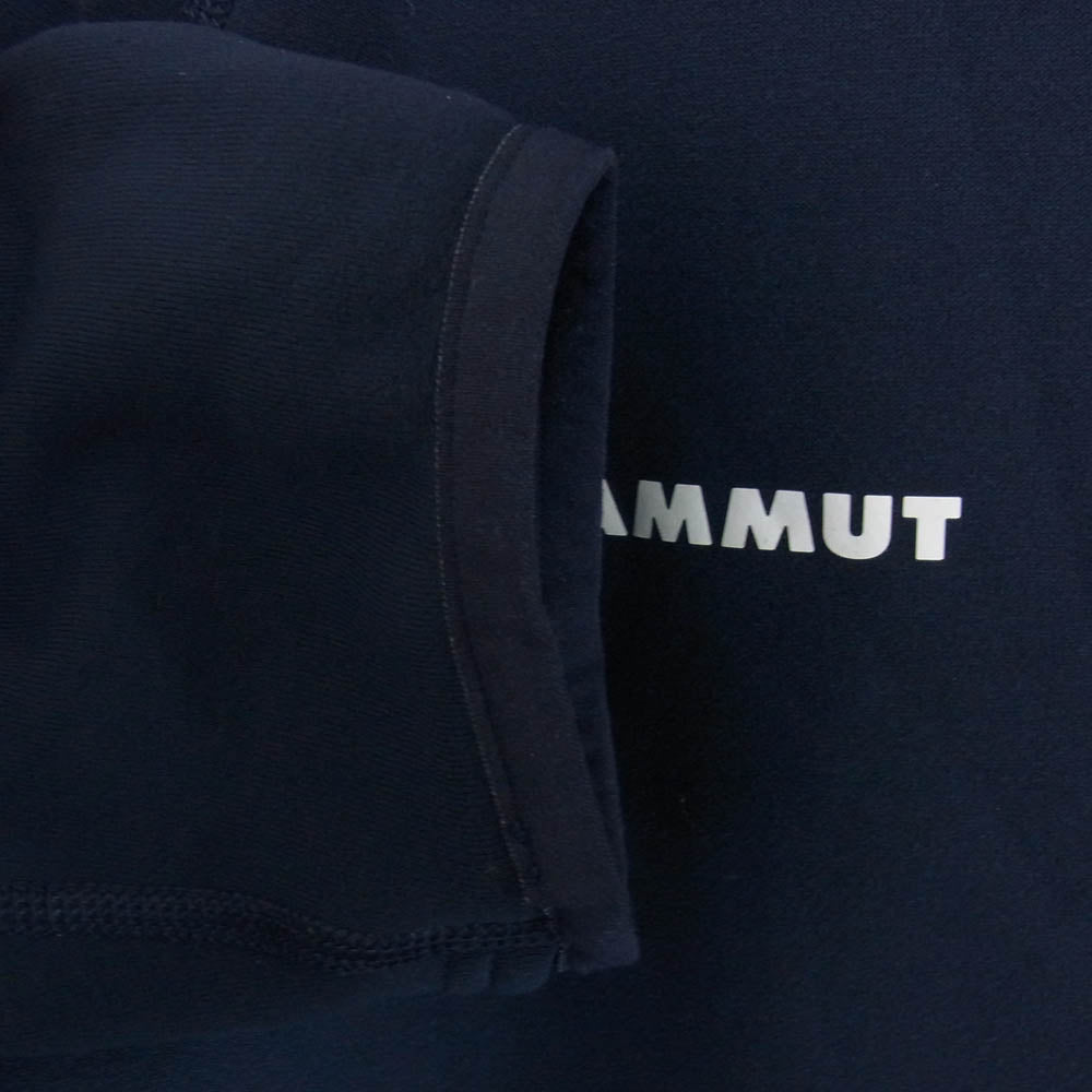 Mammut マムート 1014-04280 Aconcagua ML Hooded Jacket POLARTEC アコンカグア ミッドレイヤー ポーラテック フーデッド フリース ジャケット ネイビー系 XL【中古】