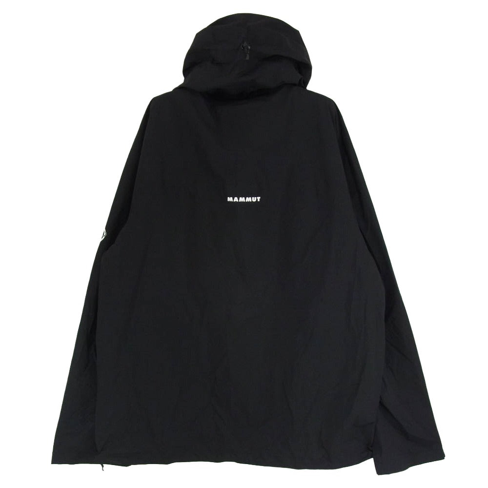 Mammut マムート 1010-32070 Masao Light 2.0 HS Hooded Jacket マサオ ライトハードシェル フーデッド ジャケット ブラック系 2XL【中古】
