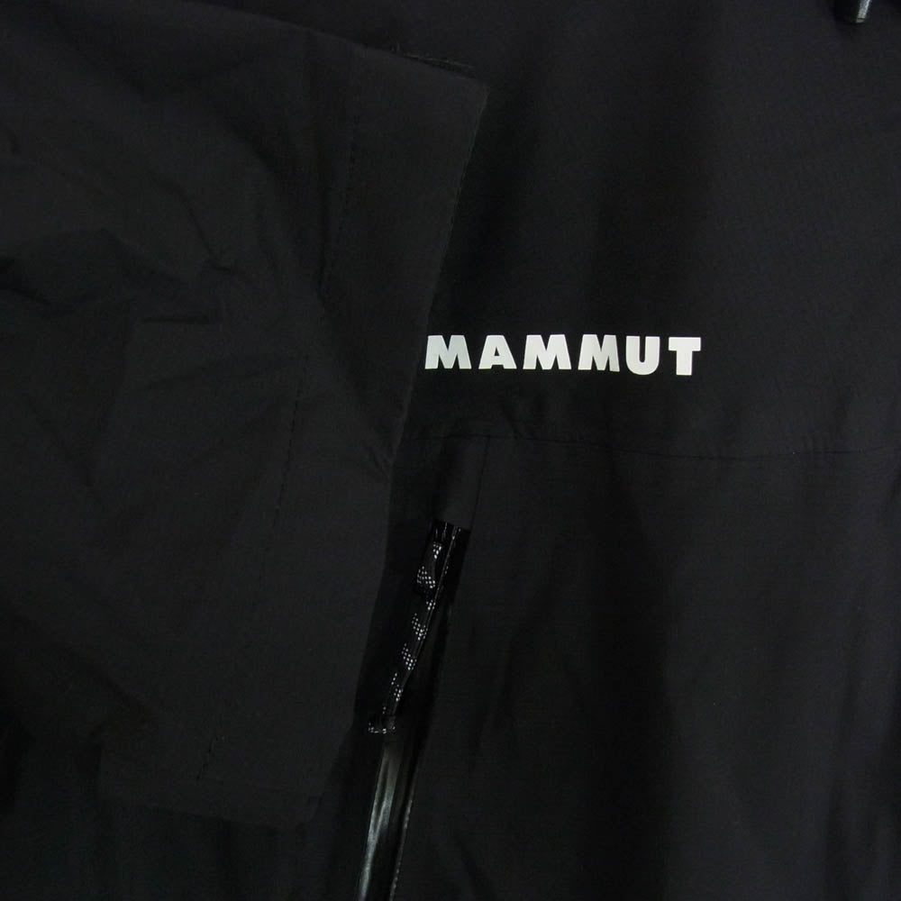 Mammut マムート 1010-32070 Masao Light 2.0 HS Hooded Jacket マサオ ライトハードシェル フーデッド ジャケット ブラック系 2XL【中古】