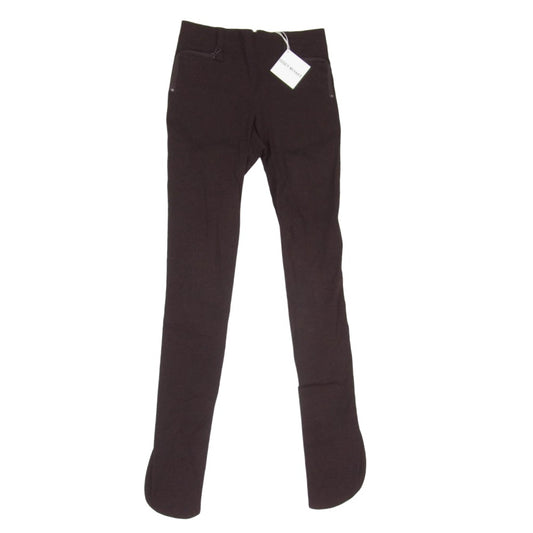 ISSEY MIYAKE イッセイミヤケ IM51-FF539-15 スリムフィット ジョガー ロング パンツ ブラウン系 2【美品】【中古】