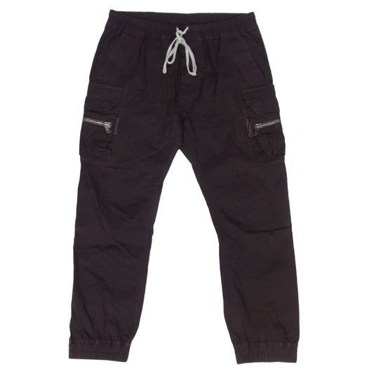 Rick Owens リックオウエンス 22SS RU01B1396-TE FOGACHINE期 MASTODON CARGO マストドンカーゴ ジョガー パンツ TE素材 ダークブラウン系 54【中古】