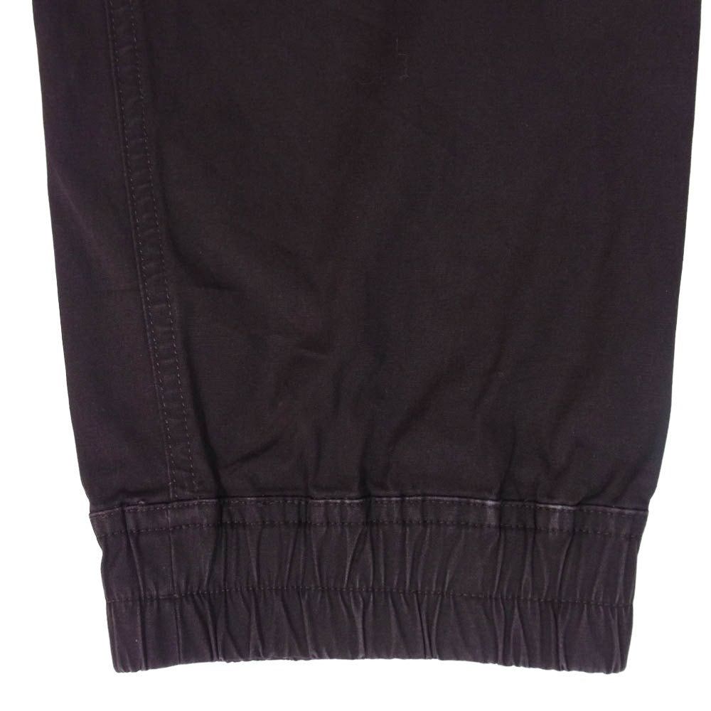 Rick Owens リックオウエンス 22SS RU01B1396-TE FOGACHINE期 MASTODON CARGO マストドンカーゴ ジョガー パンツ TE素材 ダークブラウン系 54【中古】