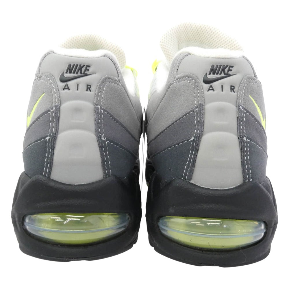 NIKE ナイキ HM4740-001 Air Max 95 OG Big Bubble Neon Yellow 2025 2026 エアマックス95 OG ビッグバブル ネオンイエロー イエローグラデ ローカット スニーカー グレー系 27cm【新古品】【未使用】【中古】