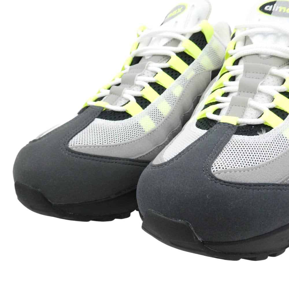 NIKE ナイキ HM4740-001 Air Max 95 OG Big Bubble Neon Yellow 2025 2026 エアマックス95 OG ビッグバブル ネオンイエロー イエローグラデ ローカット スニーカー グレー系 27cm【新古品】【未使用】【中古】