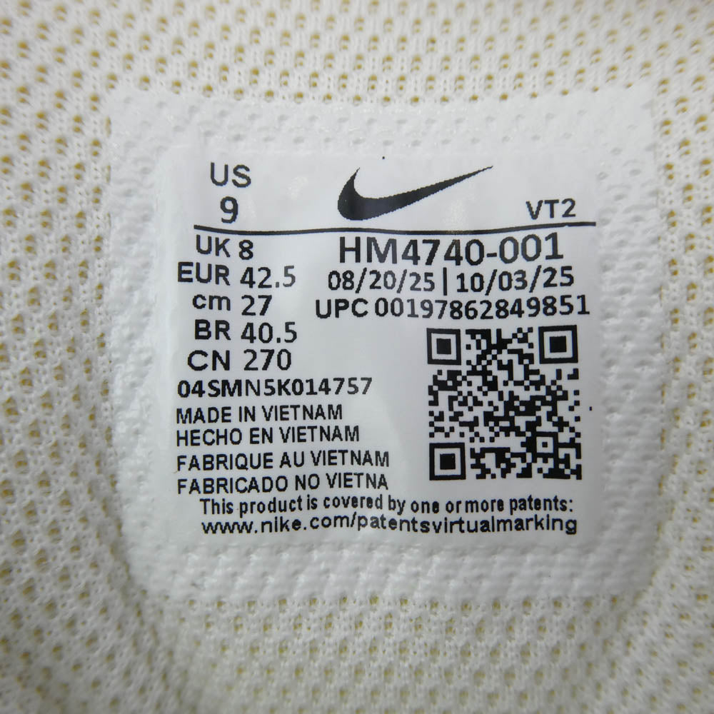 NIKE ナイキ HM4740-001 Air Max 95 OG Big Bubble Neon Yellow 2025 2026 エアマックス95 OG ビッグバブル ネオンイエロー イエローグラデ ローカット スニーカー グレー系 27cm【新古品】【未使用】【中古】