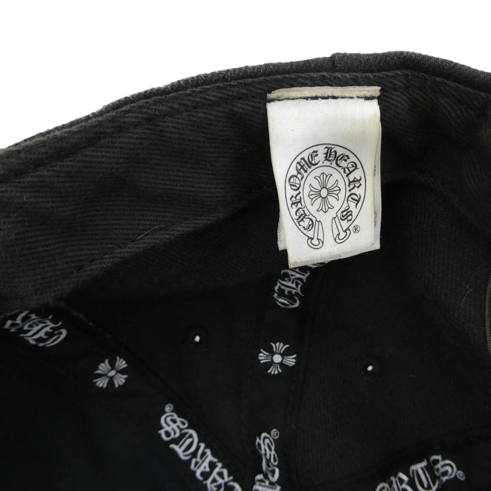 CHROME HEARTS クロムハーツ（原本無） DAGGER TRUCKER CAP ダガーエンブロイダリー トラッカーキャップ ブラック系【中古】