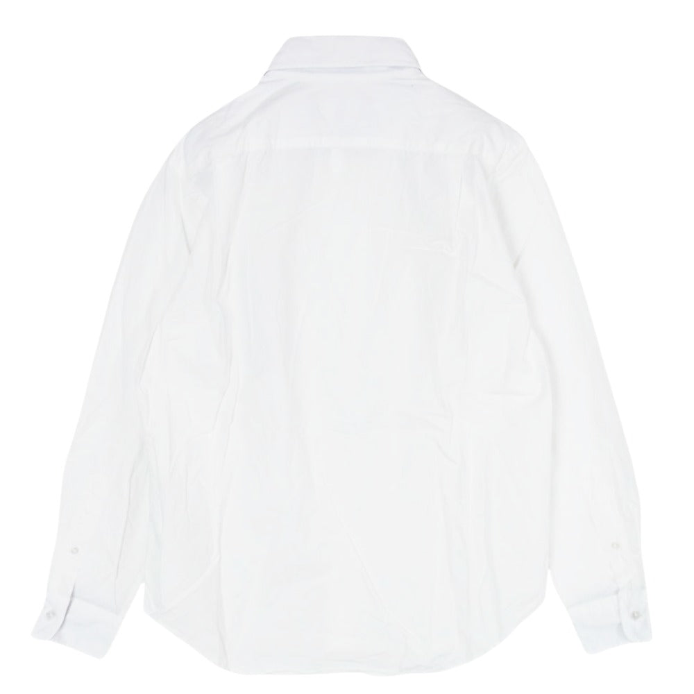 サイコバニー ドットポケット ロゴワッペン 長袖 シャツ ホワイト系 S【中古】