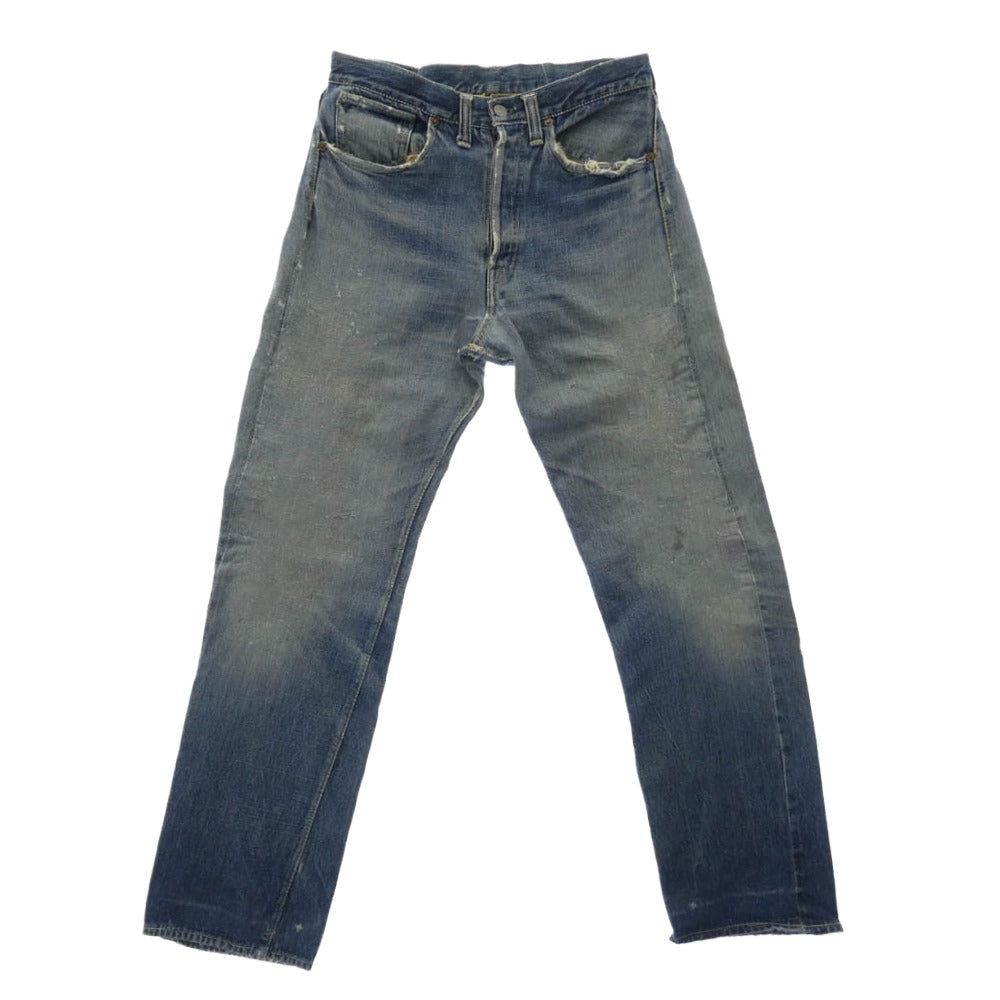 Levi's リーバイス ヴィンテージ オリジナル 40s S501XX 大戦モデル 社名入りボタン デニムパンツ インディゴブルー系 表記なし【中古】