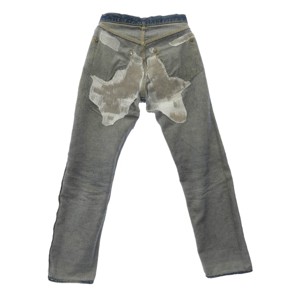 Levi's リーバイス ヴィンテージ オリジナル 40s S501XX 大戦モデル 社名入りボタン デニムパンツ インディゴブルー系 表記なし【中古】