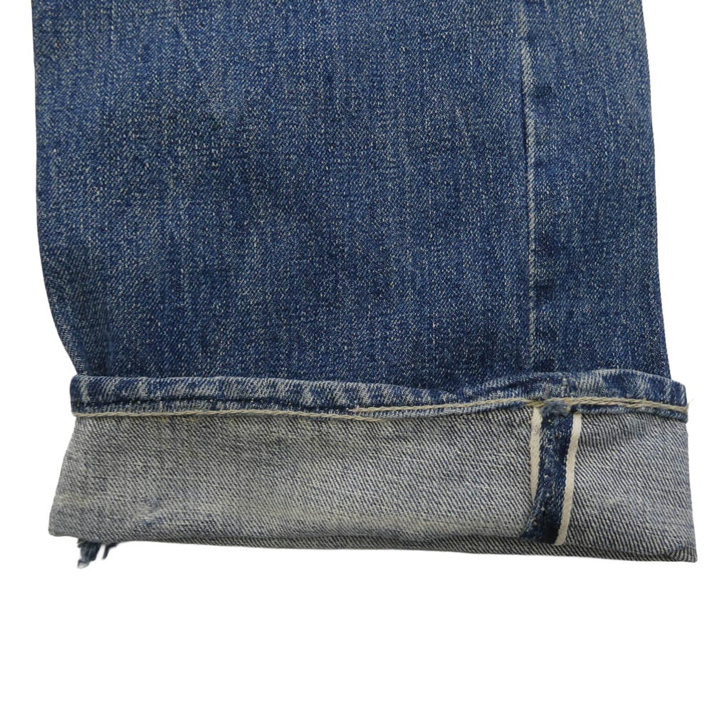 Levi's リーバイス ヴィンテージ オリジナル 40s S501XX 大戦モデル 社名入りボタン デニムパンツ インディゴブルー系 表記なし【中古】