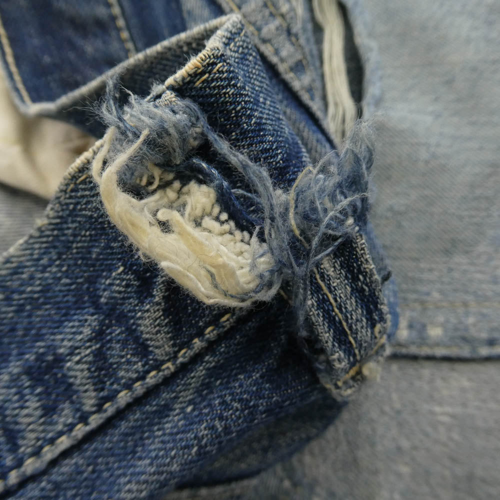 Levi's リーバイス ヴィンテージ オリジナル 40s S501XX 大戦モデル 社名入りボタン デニムパンツ インディゴブルー系 表記なし【中古】