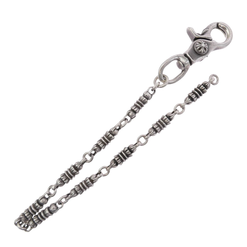 CHROME HEARTS クロムハーツ（原本無） BARREL SHORT-S バレル 9リンク 1クリップ ウォレット チェーン シルバー系【中古】