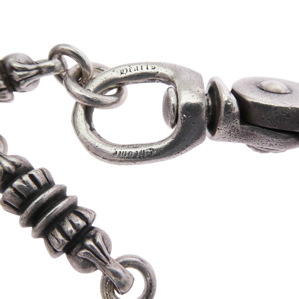 CHROME HEARTS クロムハーツ（原本無） BARREL SHORT-S バレル 9リンク 1クリップ ウォレット チェーン シルバー系【中古】