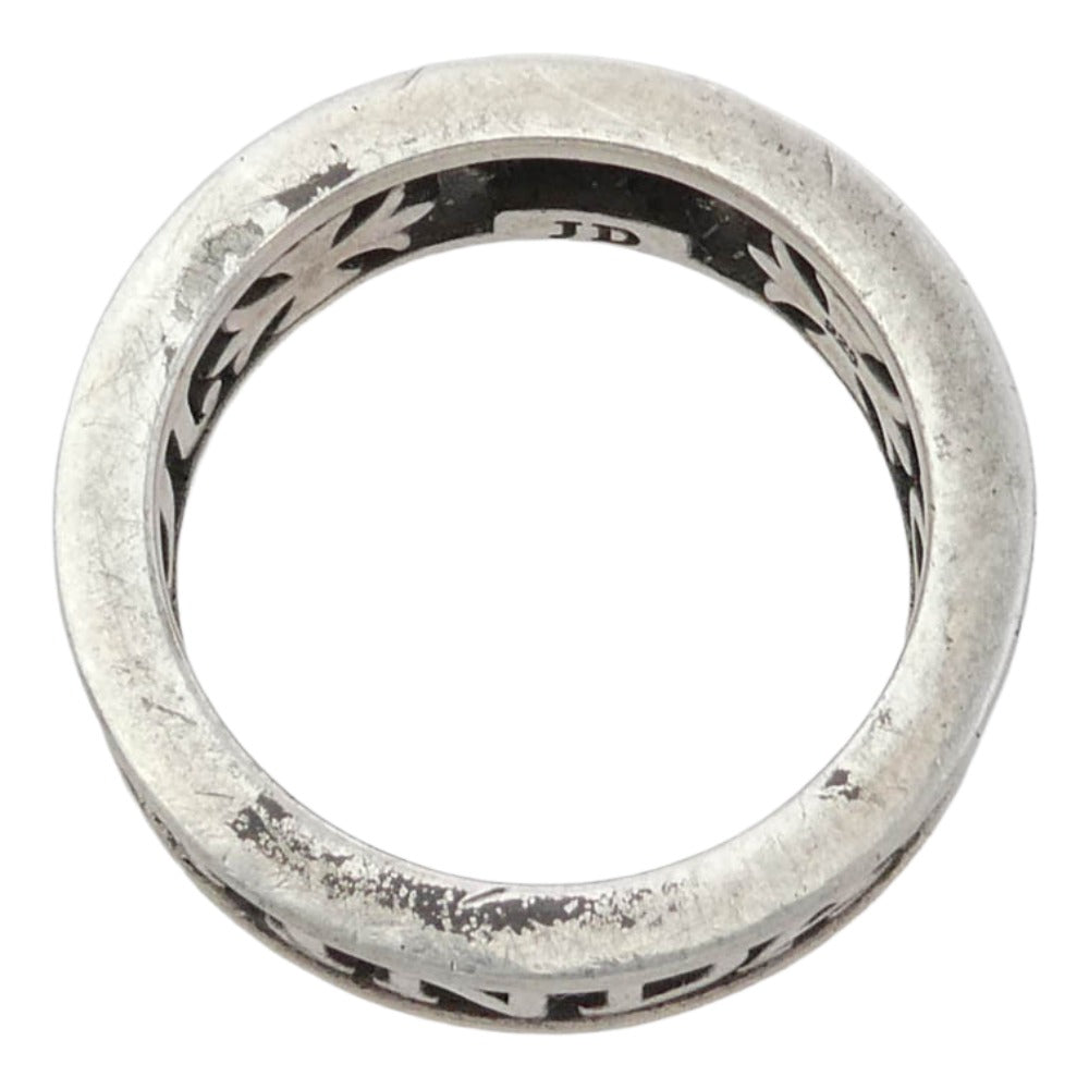 Justin Davis ジャスティンデイビス SRJ666 MAD LOVE マッドラブ クロス クラウン リング シルバー系 16.5号【中古】