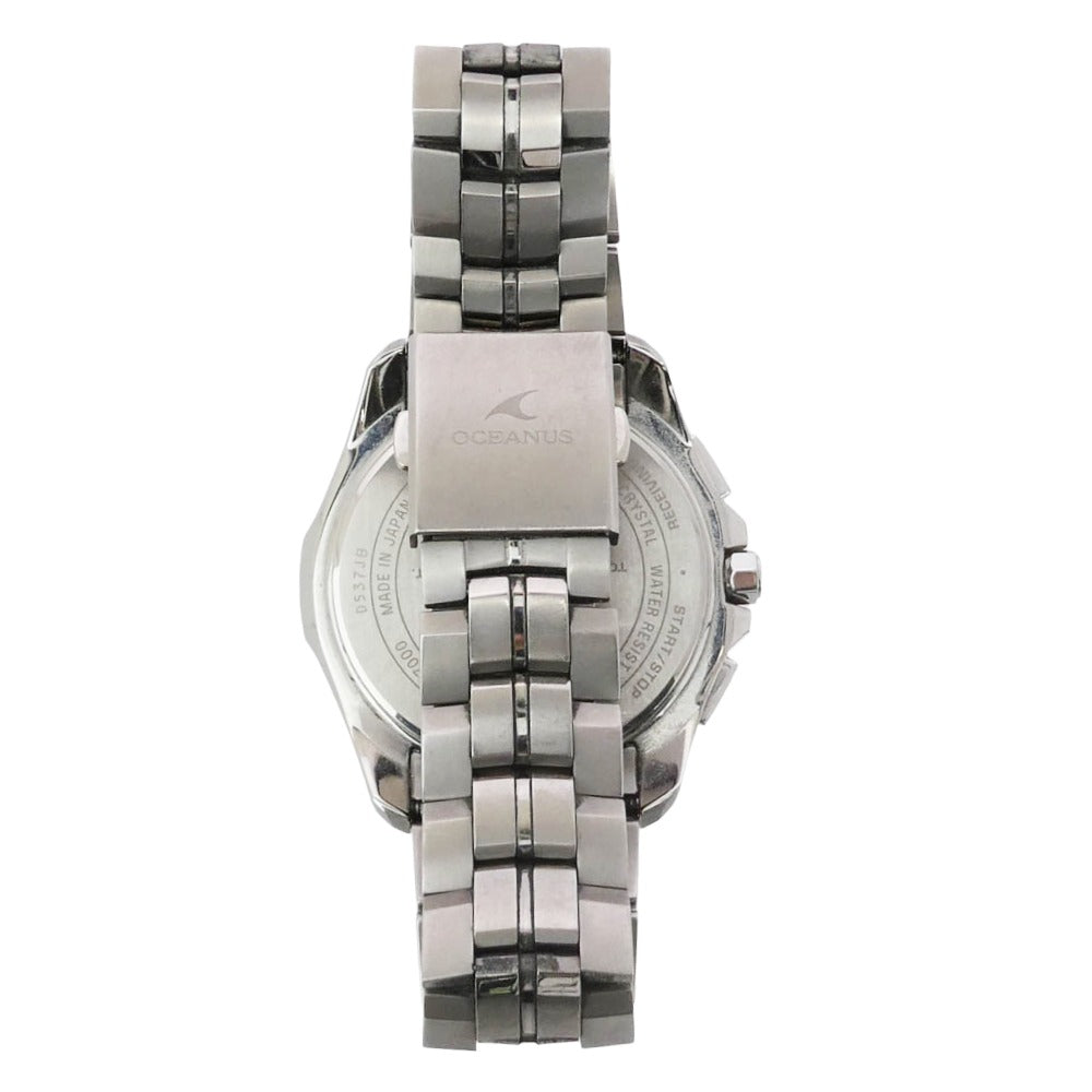 CASIO OCEANUS カシオ オシアナス OCW-S7000-2AJF 世界1500本限定 OCEANUS オシアナス 電波ソーラー 腕時計 ウォッチ シルバー系 ブルー系【中古】