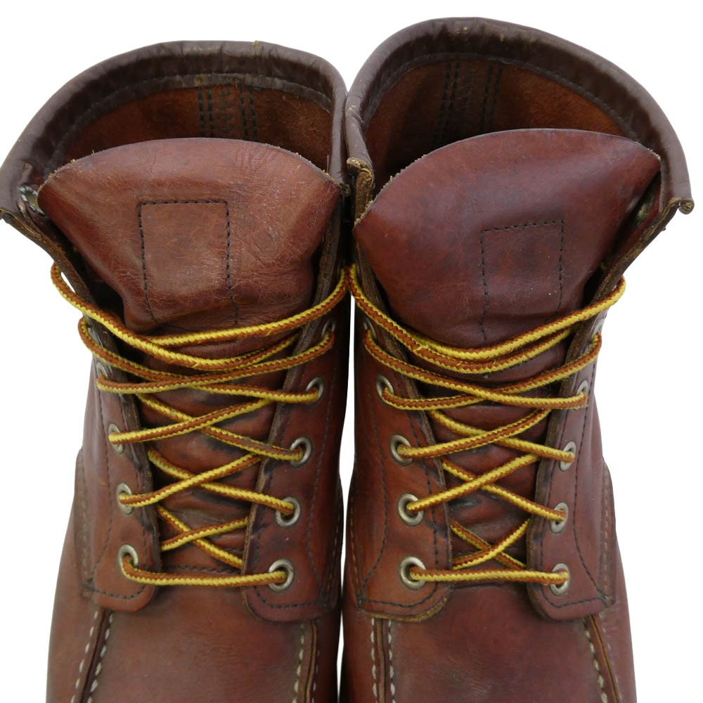 RED WING レッドウィング 9106 IRISH SETTER アイリッシュセッター モックトゥ ブーツ RED BROWN ブラウン系 US9.5D【中古】