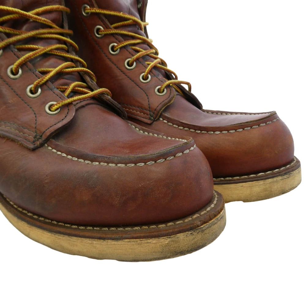 RED WING レッドウィング 9106 IRISH SETTER アイリッシュセッター モックトゥ ブーツ RED BROWN ブラウン系 US9.5D【中古】