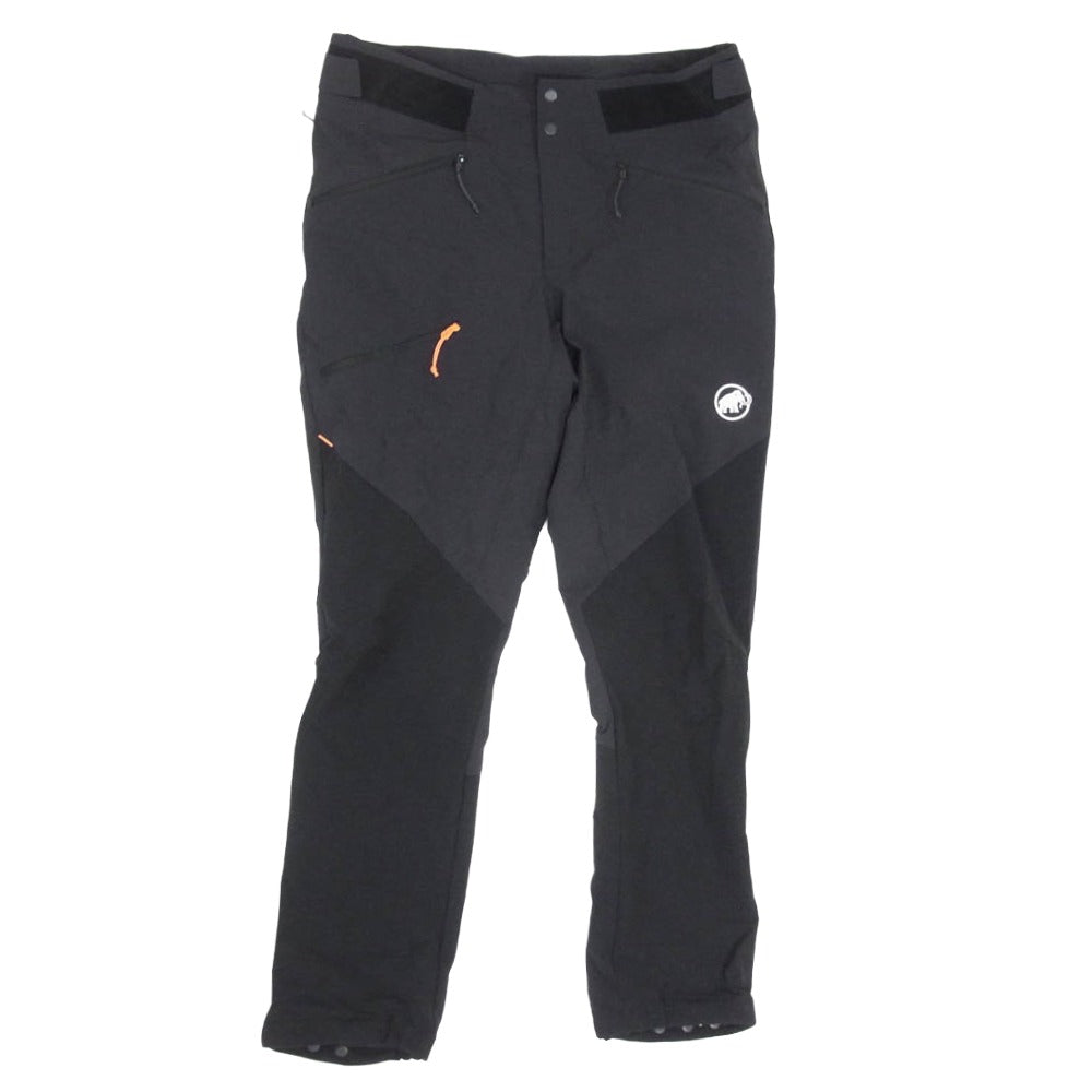 Mammut マムート 1021-00620 クールマイユール ソフトシェル パンツ ブラック系 M【中古】