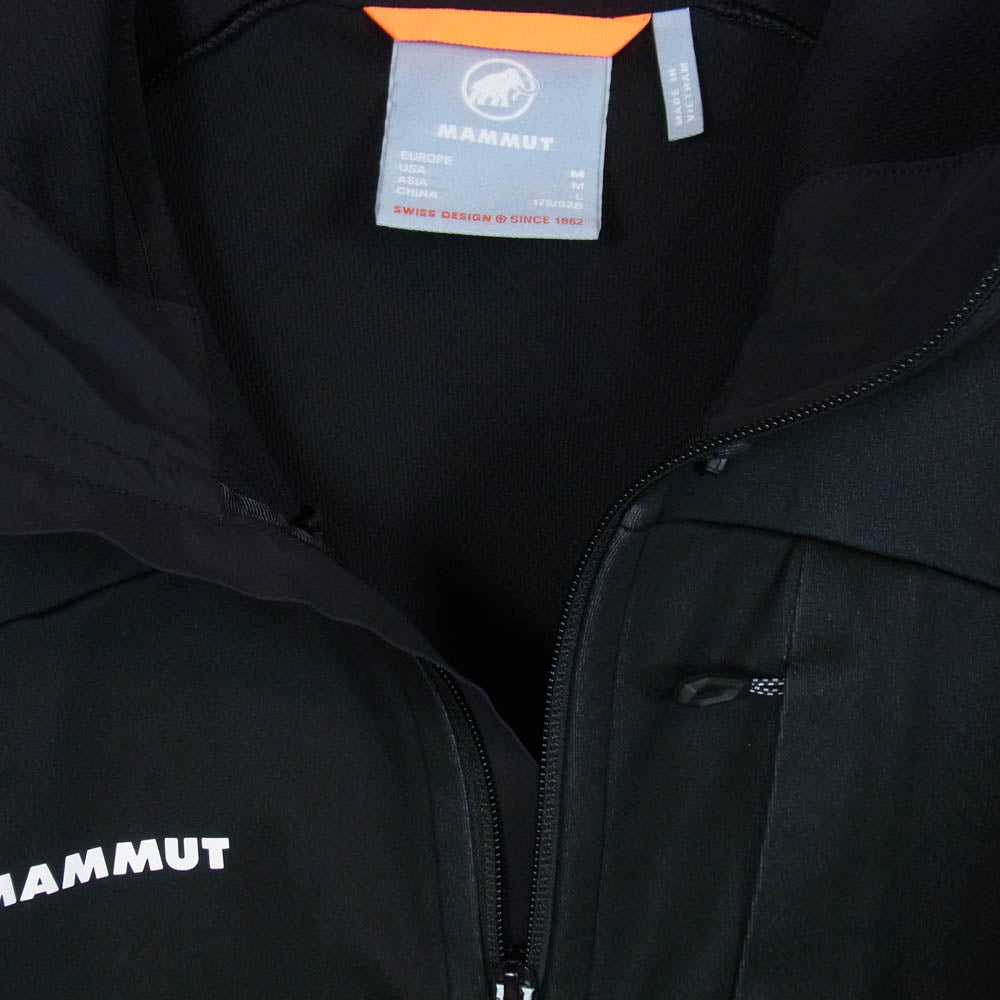 Mammut マムート 1011-01780 アルティメイト VII SO フーデッド ジャケット ブラック系 L【中古】