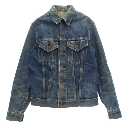 Levi's リーバイス 70505 BIG E ボタン裏刻印52 4th デニム ジャケット インディゴブルー系 サイズ不明【中古】