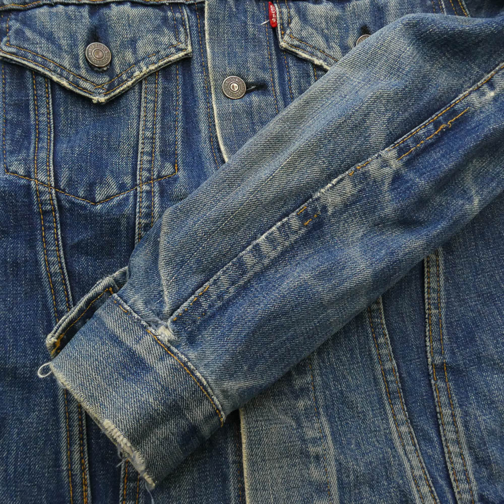 Levi's リーバイス 70505 BIG E ボタン裏刻印52 4th デニム ジャケット インディゴブルー系 サイズ不明【中古】