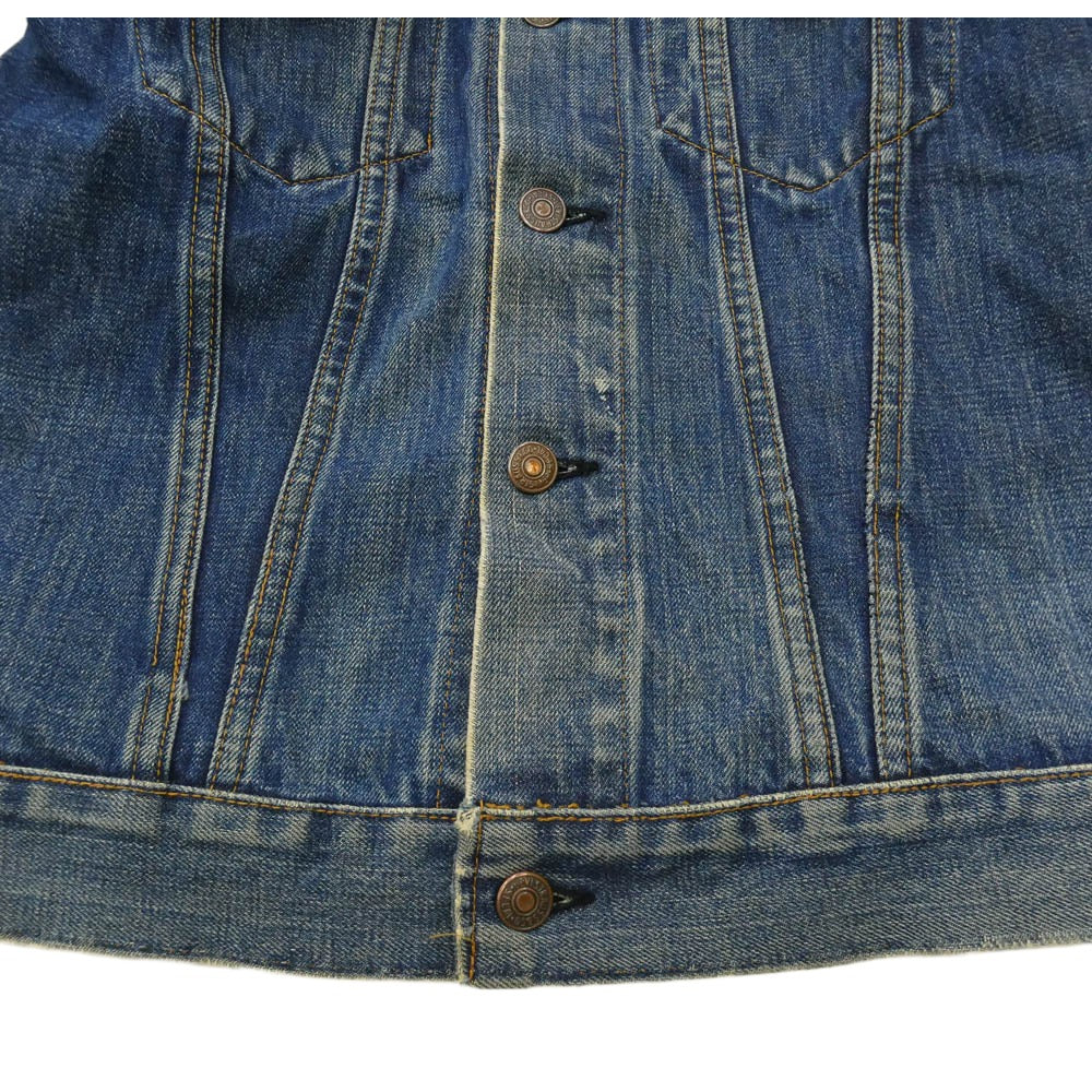 Levi's リーバイス 70505 BIG E ボタン裏刻印52 4th デニム ジャケット インディゴブルー系 サイズ不明【中古】