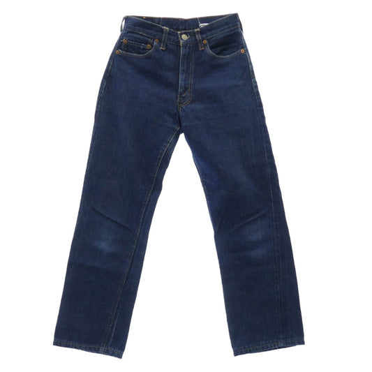 Levi's リーバイス 502 66前期 BIGE ボタン裏刻印16 SCOVILL ZIP デニム パンツ インディゴブルー系 28【中古】