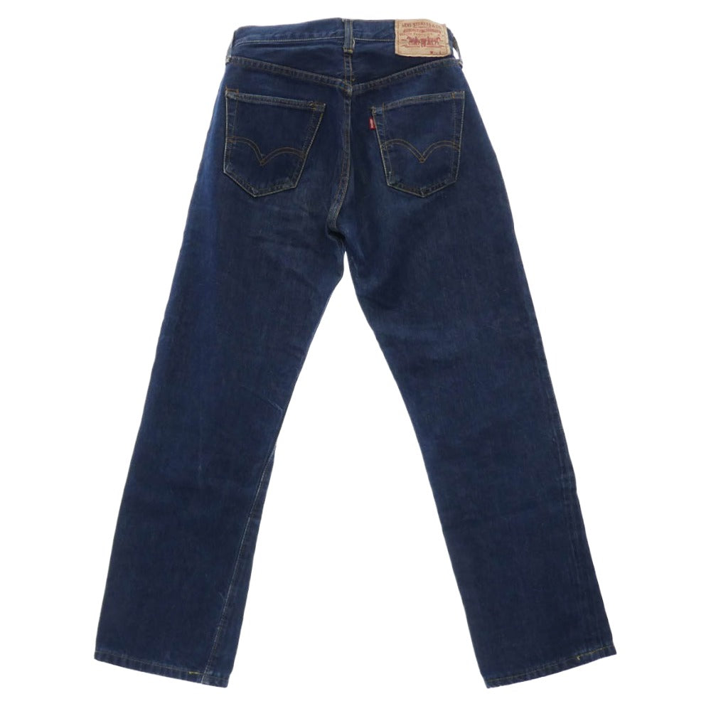 Levi's リーバイス 502 66前期 BIGE ボタン裏刻印16 SCOVILL ZIP デニム パンツ インディゴブルー系 28【中古】