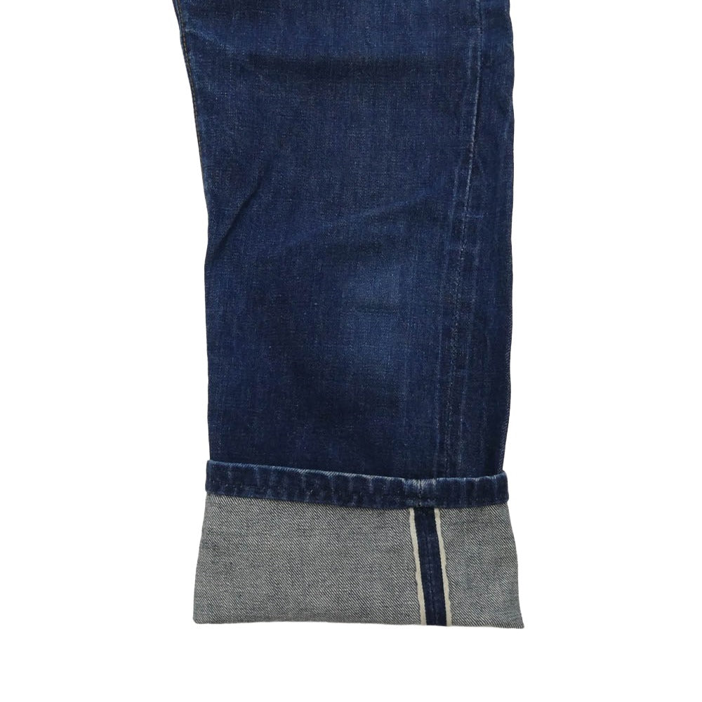 Levi's リーバイス 502 66前期 BIGE ボタン裏刻印16 SCOVILL ZIP デニム パンツ インディゴブルー系 28【中古】