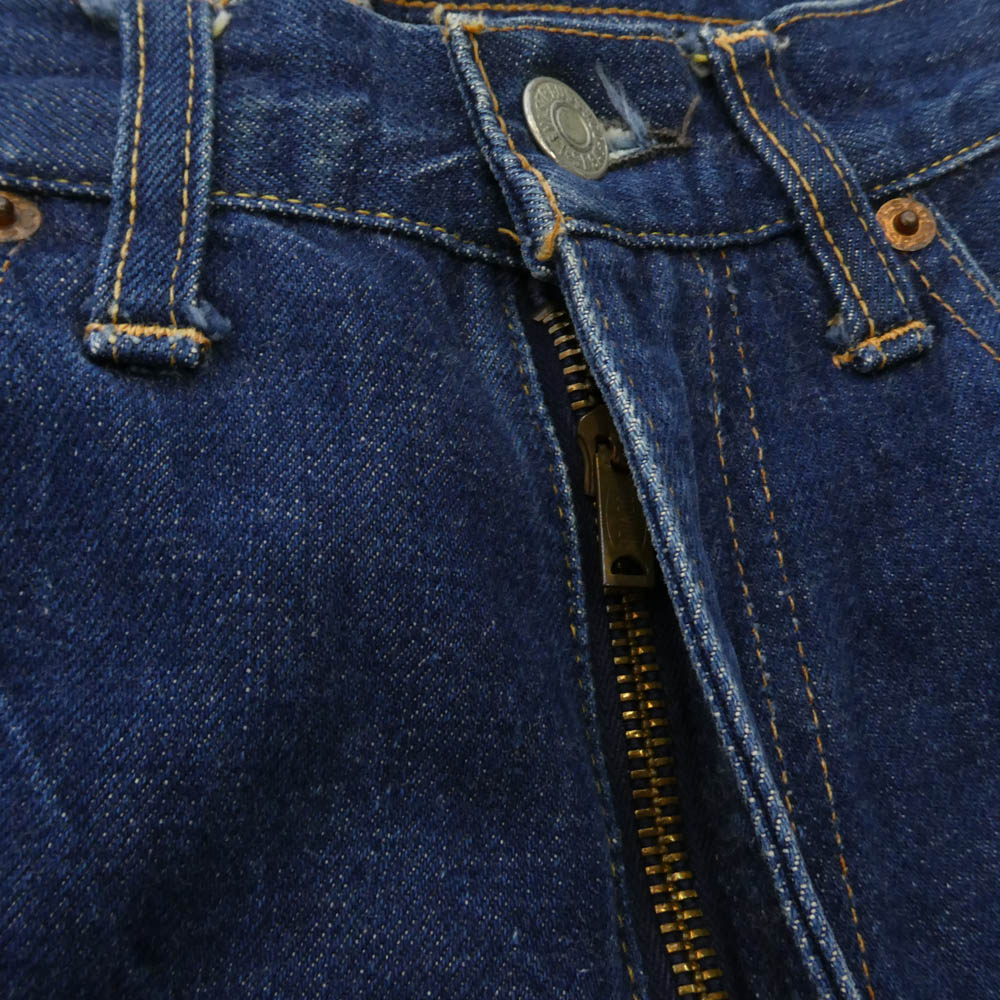 Levi's リーバイス 502 66前期 BIGE ボタン裏刻印16 SCOVILL ZIP デニム パンツ インディゴブルー系 28【中古】