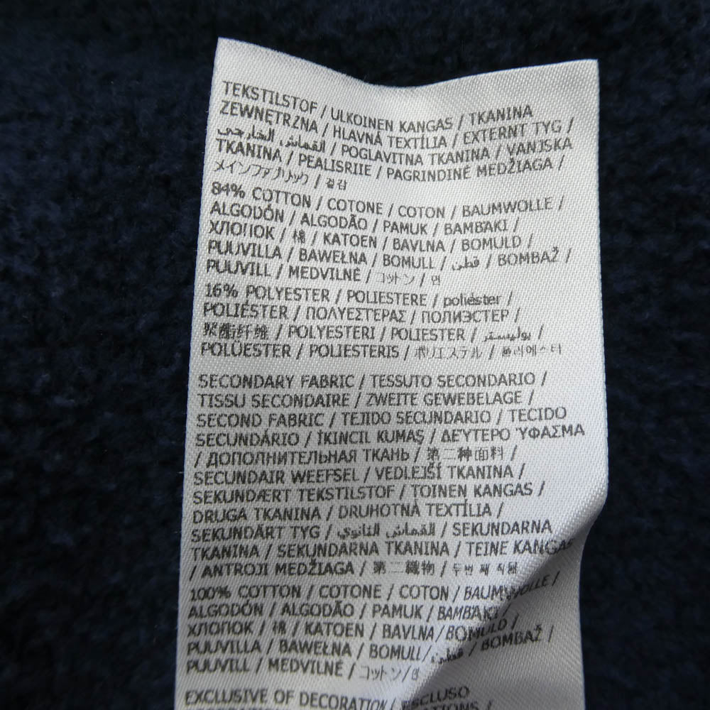 Supreme シュプリーム 26SS × MM6 Maison Margiela エムエムシックス メゾンマルジェラ Box Logo Zip Up Hooded Sweatshirt ボックスロゴ ジップアップ フーデッド スウェットシャツ フーディー パーカー ネイビー系 L【新古品】【未使用】【中古】