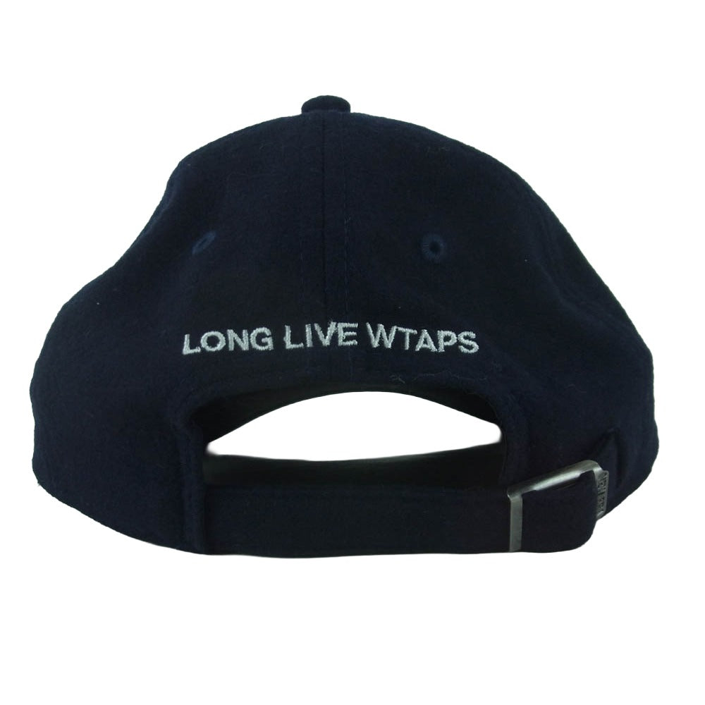 WTAPS ダブルタップス 24AW 242NENED-HT01 NEWERA 9TWENTY CAP WONY FLANNEL LLW ニューエラ ナイントゥエンティ ウォニー フランネル キャップ 帽子 ダークネイビー系 00【中古】