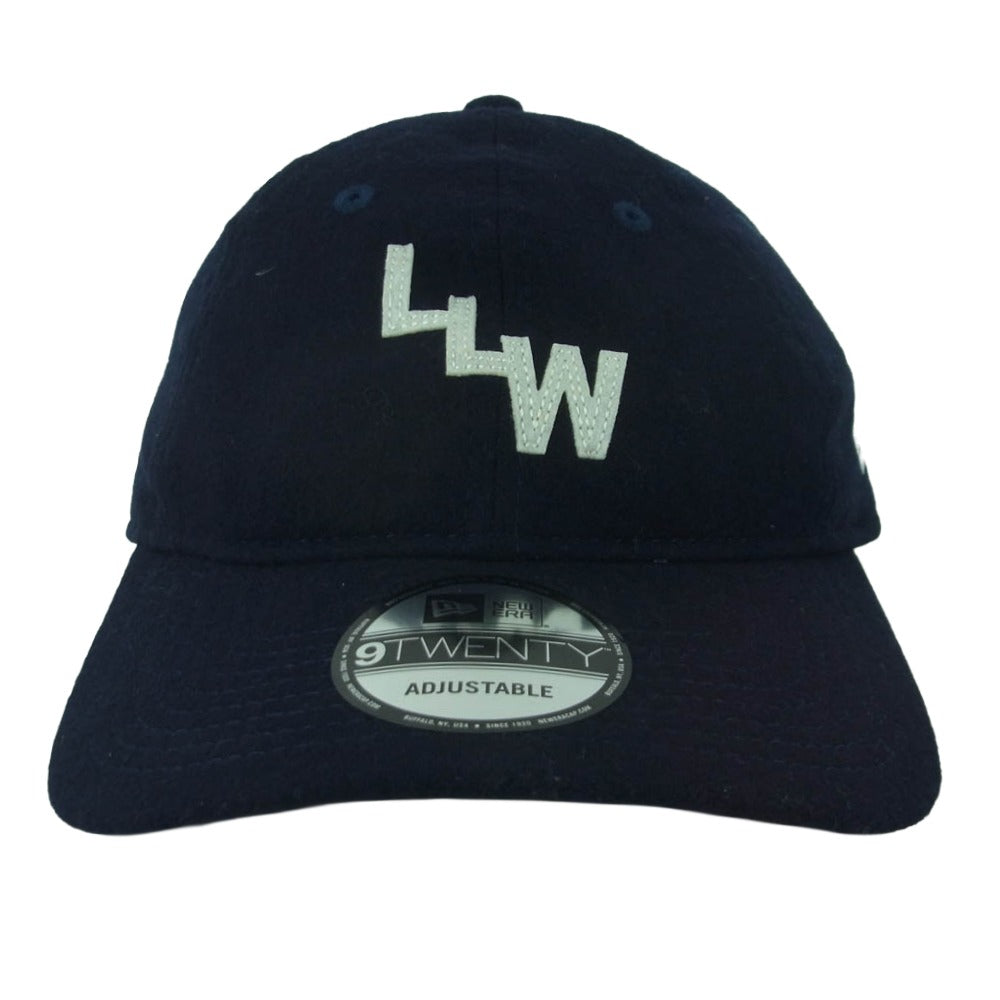 WTAPS ダブルタップス 24AW 242NENED-HT01 NEWERA 9TWENTY CAP WONY FLANNEL LLW ニューエラ ナイントゥエンティ ウォニー フランネル キャップ 帽子 ダークネイビー系 00【中古】