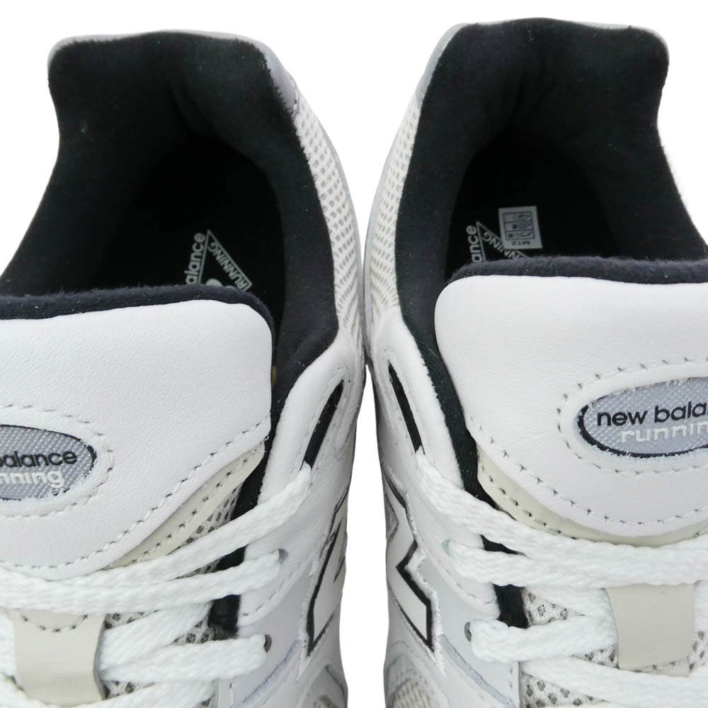 NEW BALANCE ニューバランス ML2002RQ レザー メッシュ スニーカー ホワイト系 26.5cm【極上美品】【中古】