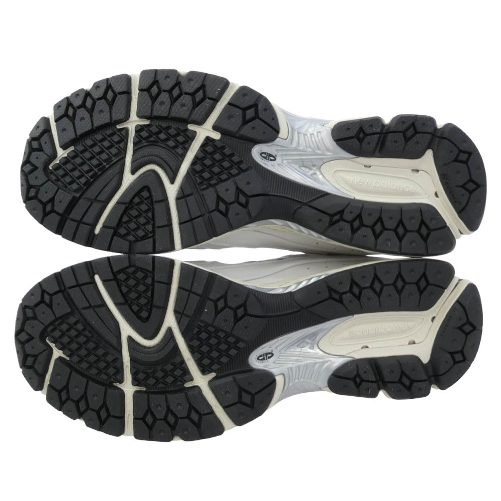 NEW BALANCE ニューバランス ML2002RQ レザー メッシュ スニーカー ホワイト系 26.5cm【極上美品】【中古】