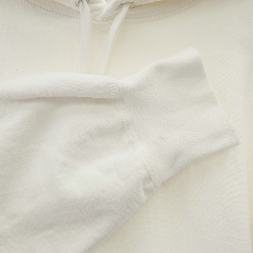 Supreme シュプリーム 21AW Box Logo Hooded Sweatshirt White ボックスロゴ フーデッド スウェットシャツ プルオーバー パーカー ホワイト系 M【中古】